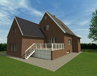 Anbau an ein Einfamilienhaus, Halstenbek (Schleswig-Holstein), 2015