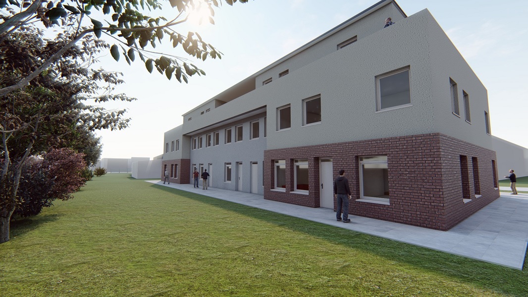 Entwurf einer Notunterkunft, Wedel (Schleswig-Holstein), 2018